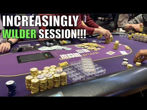 TOP SET TRAP Induces ALL IN From Shocked Opponent!! Most Big Hands I&#39;ve Ever Had! Poker Vlog Ep 217