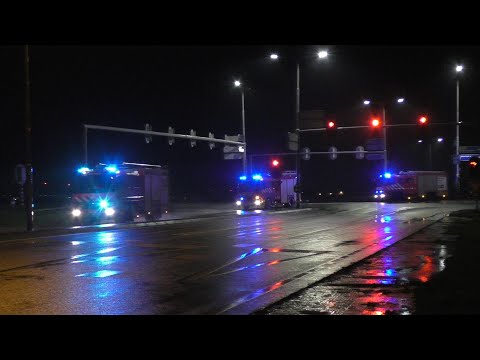 [Pelotonbrand] Brandweer met Spoed naar een Grote Brand aan de Schipholweg in Boesingheliede