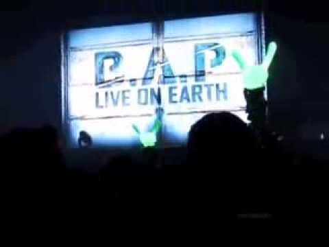 FANCAM 130808 B A P Live On Earth Singapore Warrior 1