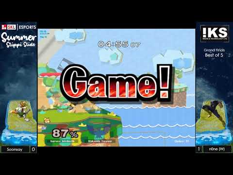 n0ne (Captain Falcon) vs Soonsay (Fox) - Grand Final - SKL Summer Slippi Slide - SSBM