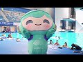 Lianlian The Mascot Of Hangzhou Asian Games Visited Dong An Lake Sports Park