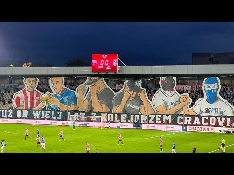 Ultras KS Cracovia vs Lech Poznan | 28.10.23 Poland🇵🇱 | "Friendship🤝🍻"