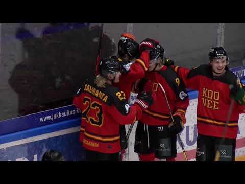 KOOVEE - Kiekko-Vantaa 4-2 (0-1, 0-1, 4-0) 16.1.19 Mestis maalikooste