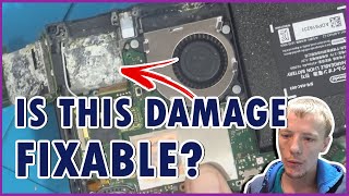 This Nintendo Switch Looks Like It Went For A Swim! Can I FIX It?