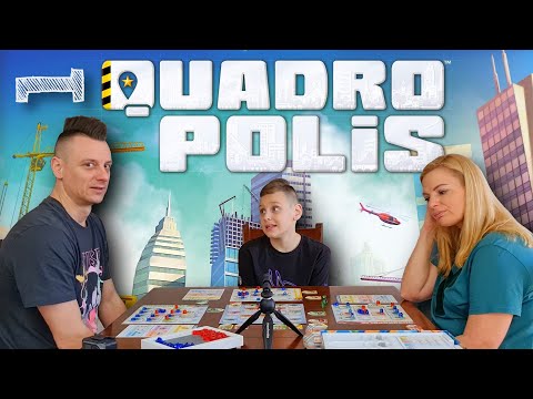 Quadropolis társasjáték  1. rész - Nézz fel!