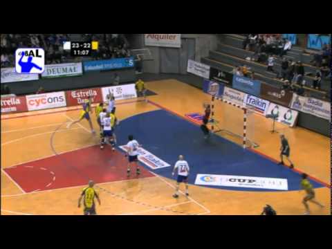 Fraikin BM. Granollers 35 - Cuatro Rayas BM. Valladolid 34