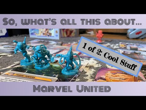 S,WATA... Marvel United 1/2: cool stuff