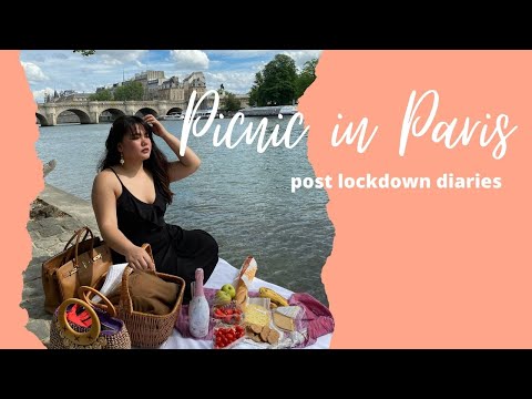How to set up a french picnic - A deconfinement vlog in Paris