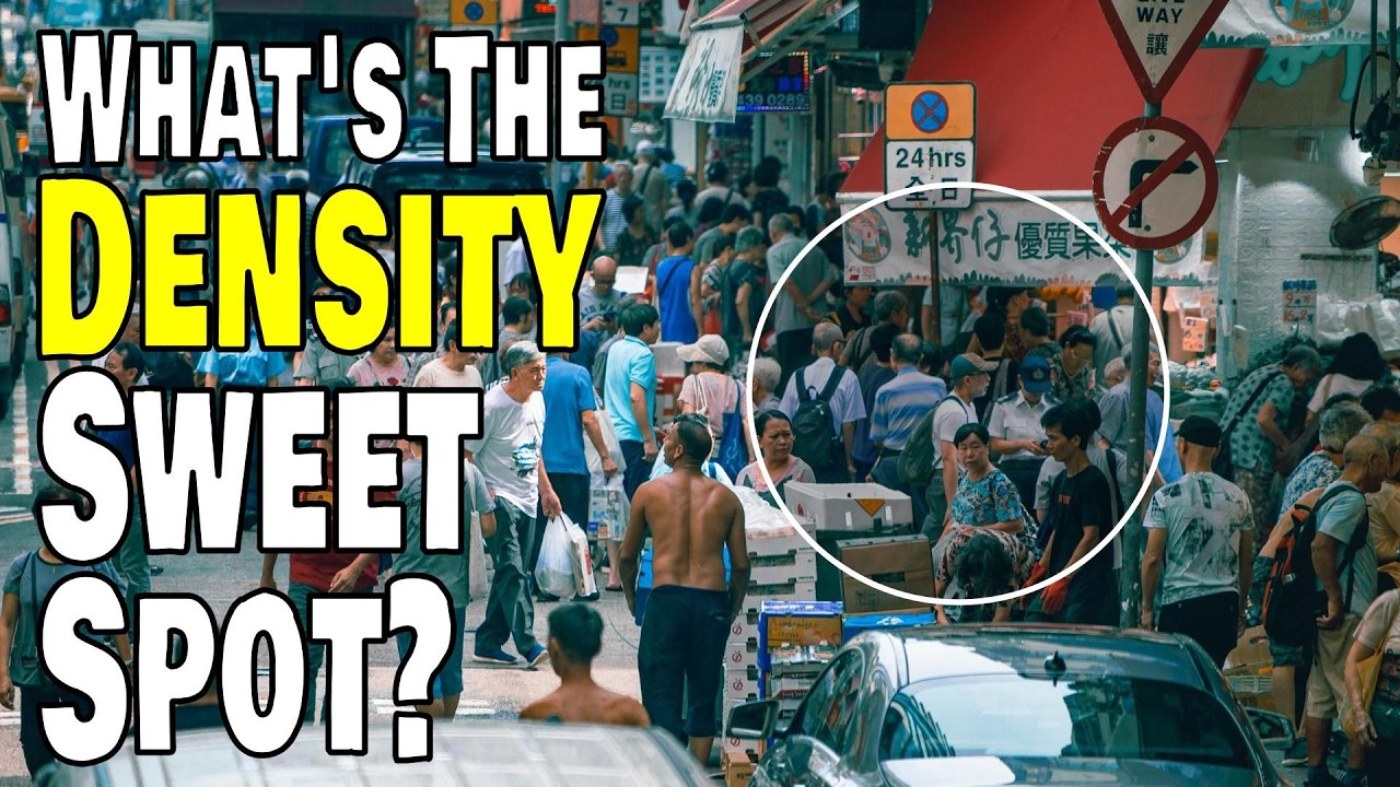 What’s a sustainable urban density? Episode 159.