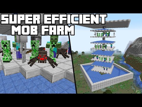 INSANE Mob Farm in Minecraft!!