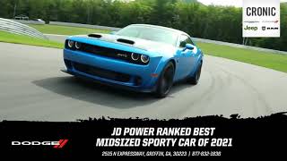 Cronic CDJR - The Dodge Challenger - JD Power's Best Midsized Sporty Car Of 2021