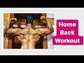 Back workout at home | akshat fitness