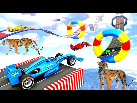 Formula Car Racing Stunts 3D - Android new car stunt gameplay video || best new car stunt game 2022