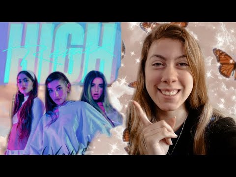 REACCIÓN A "HIGH REMIX" Maria Becerra x TINI x Lola Indigo | Camie Garcia