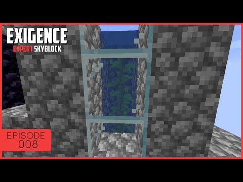 Finding Kelp - Exigence Expert Skyblock - EP 008