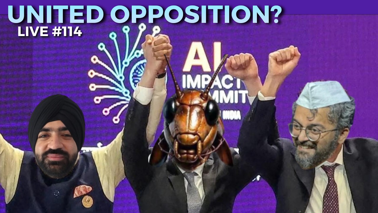 Live Satsang 114 | United Opposition? ft. @meghnerd | Punit Pania