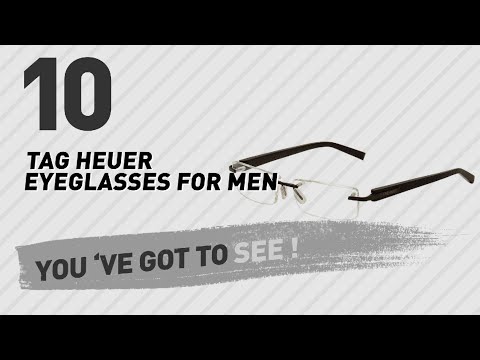 Top 10 TAG Heuer Eyeglasses For Men // New & Popular 2017