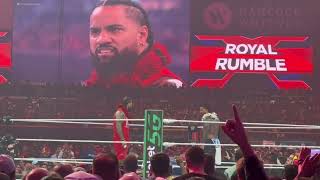 2024 WWE Men’s Royal Rumble entrances + ending -