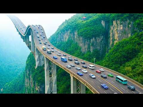 How China Built an Impossible Bridge Above the Clouds