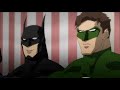 All Batman and Green Lantern funny moments in justice league war