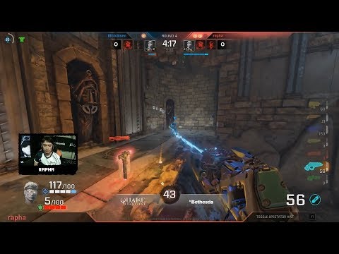 Rapha vs. k1llsen (1/2 play-off, DreamHack Winter 2018) – Quake Champions