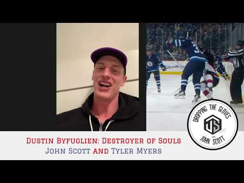 Dustin Byfuglien tried to Warn Mark Stone that He Was Coming