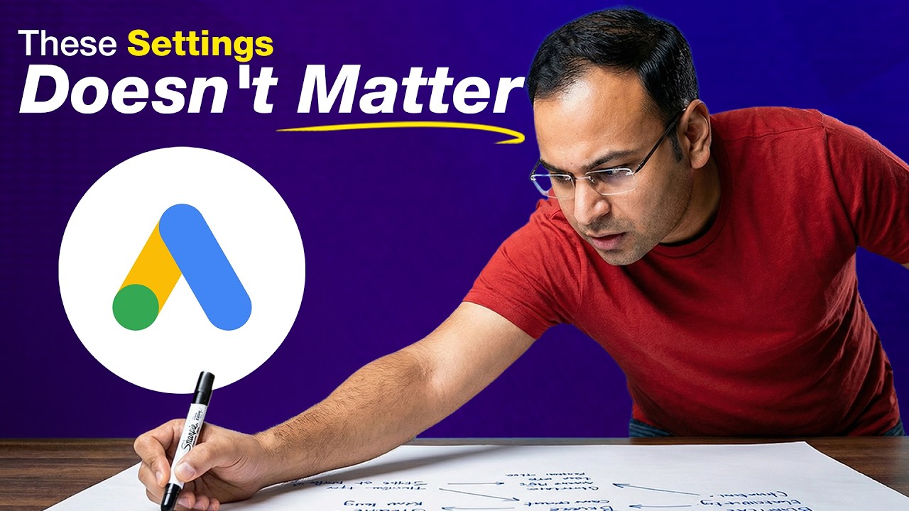 These Google Ads Settings Don’t Matter (Stop Wasting Time) | Umar Tazkeer