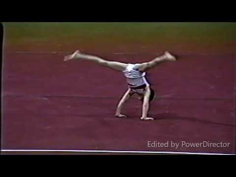 Paul Hamm - 10 years old - Floor exercise, 1993