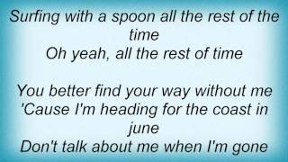 Midnight Oil - Surfing With A Spoon Lyrics