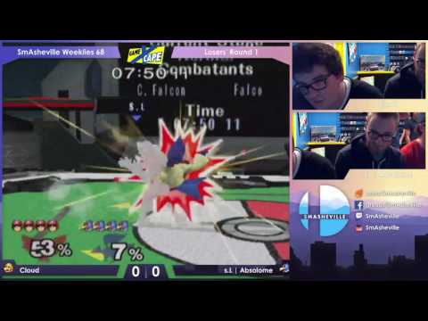 SW68 Losers' R3 - Cloud (Mario/Captain Falcon/Falco) vs s.L | Absolome (Falco)