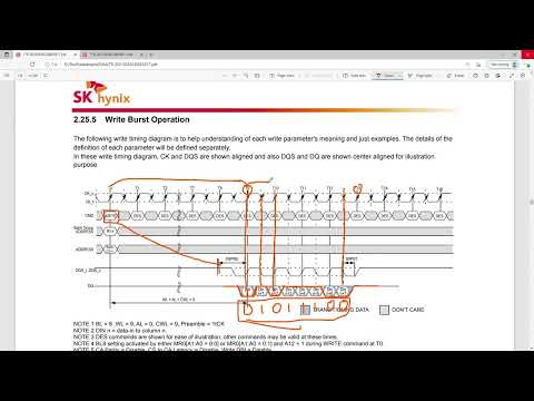 How double data rate DRAM works