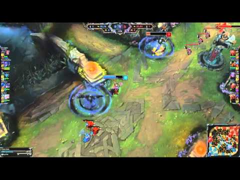 C9 incarnati0n solo kills and quadra kill (LeBlanc Vs Zed