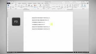 Autonumbering RFPs, RFAs, and Interrogatories in Microsoft Word 2013