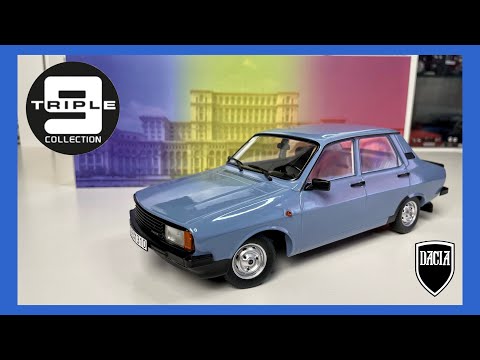 1:18 Dacia 1310 L CN1 (light blue) - Triple 9 [Unboxing]