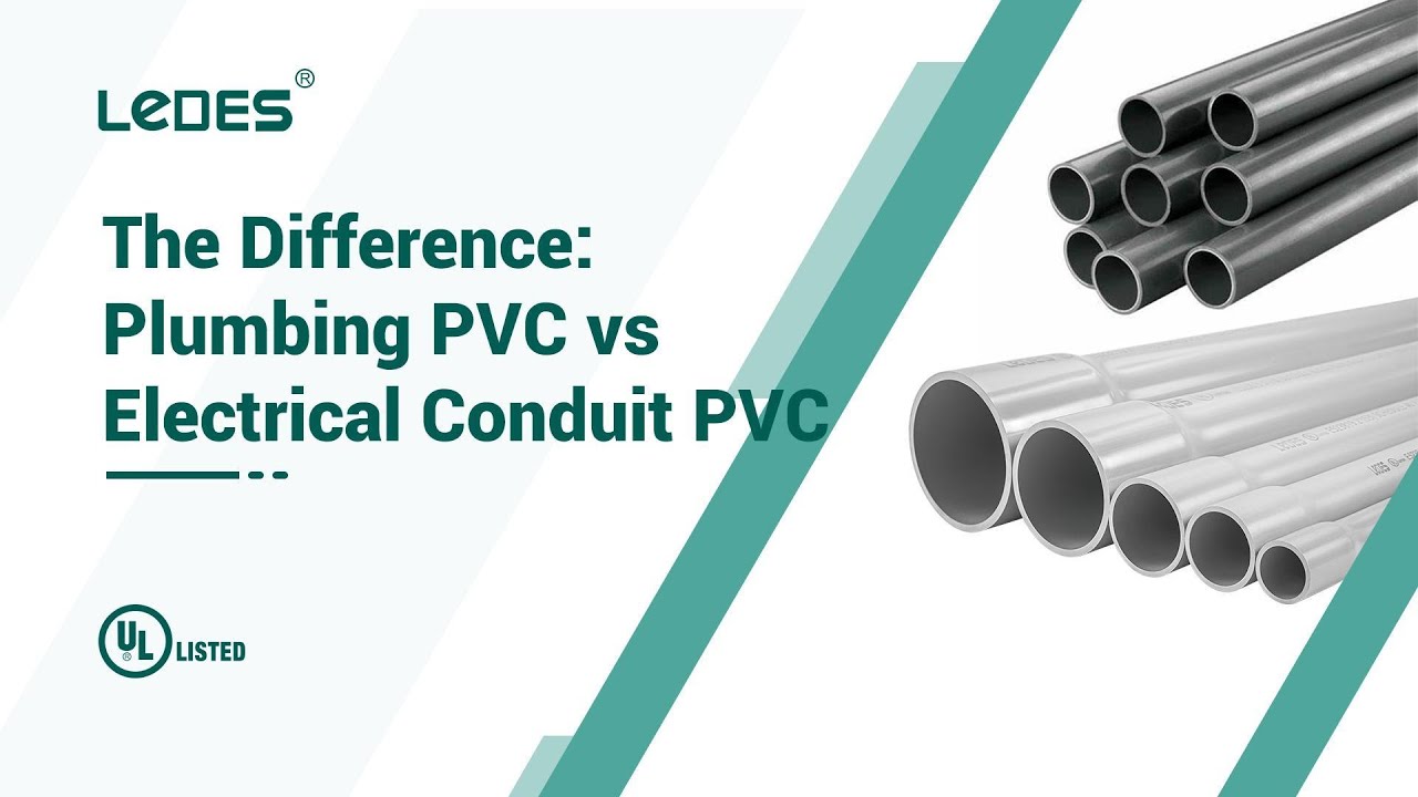 What's the Difference Between Plumbing PVC and Electrical Conduit PVC?