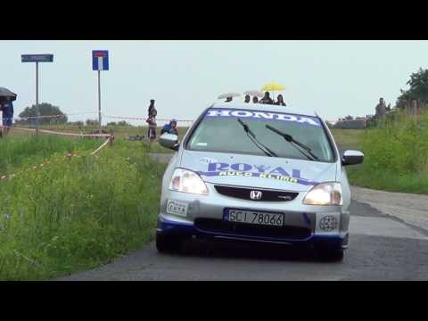 4 Runda RPŚl 2017 - Jastrzębie-Zdrój - Tomasz Salamon / Przemysław Salamon - Honda Civic