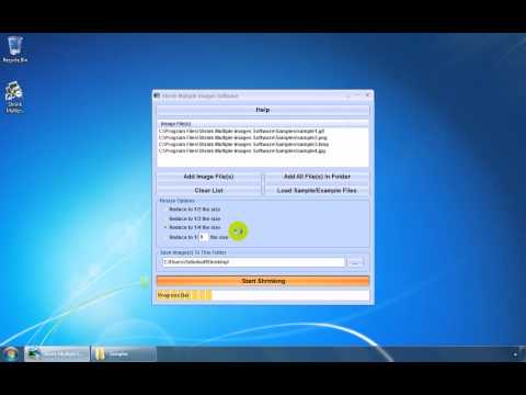 Shrink Multiple Images Software