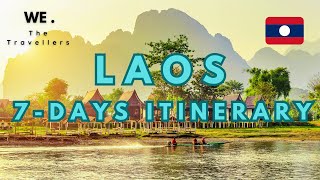 Laos 7-Days Itinerary 2026 🇱🇦 | How To Travel Laos In 7-Days | Laos Travel Guide
