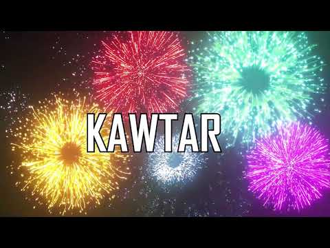 JOYEUX ANNIVERSAIRE KAWTAR !