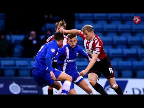 Gillingham 2-0 Blades - action photos