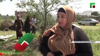 Последствия стихийного бедствия в двух районах Чечни ликвидируют в течение недели