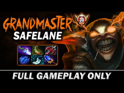 GRANDMASTER meepo safelane DESTROYS enemies❗ - Full Gameplay Meepo #419
