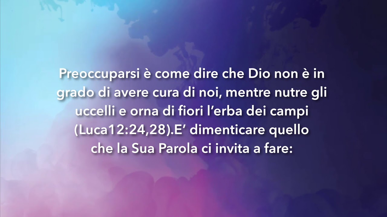 Meditazione Calendario "Parole di Vita" del 7 Ottobre 2019
