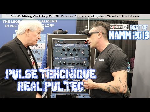 Pulse Technique Equalizers - The real Pultec Eqs NAMM 2019