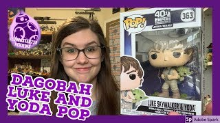 Star Wars Funko POP: Luke Skywalker and Yoda Review