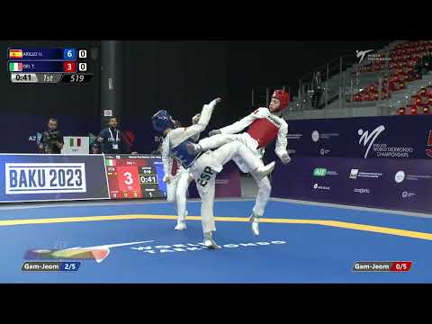 519 Quarter final Men  54kg ESP ARILLO H  ITA DEL T