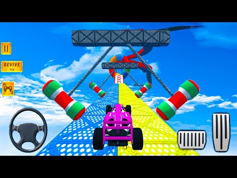 FORMULA MEGA RAMP CAR STUNTS GAME 2022 - IMPOSSIBLE CAR STUNTS GAME!!ANDROID GAMEPLAY