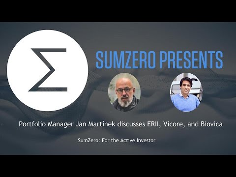 Portfolio Manager Jan Martínek discusses ERII, Vicore, and Biovica