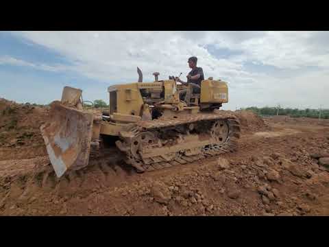 Bulldozer usa Caterpillar 6015B Excavator Fitting The Bucket And The First Loads 4k 37