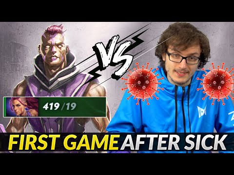Miracle- first game while being Sick - Snapfire mid vs Super farm AM